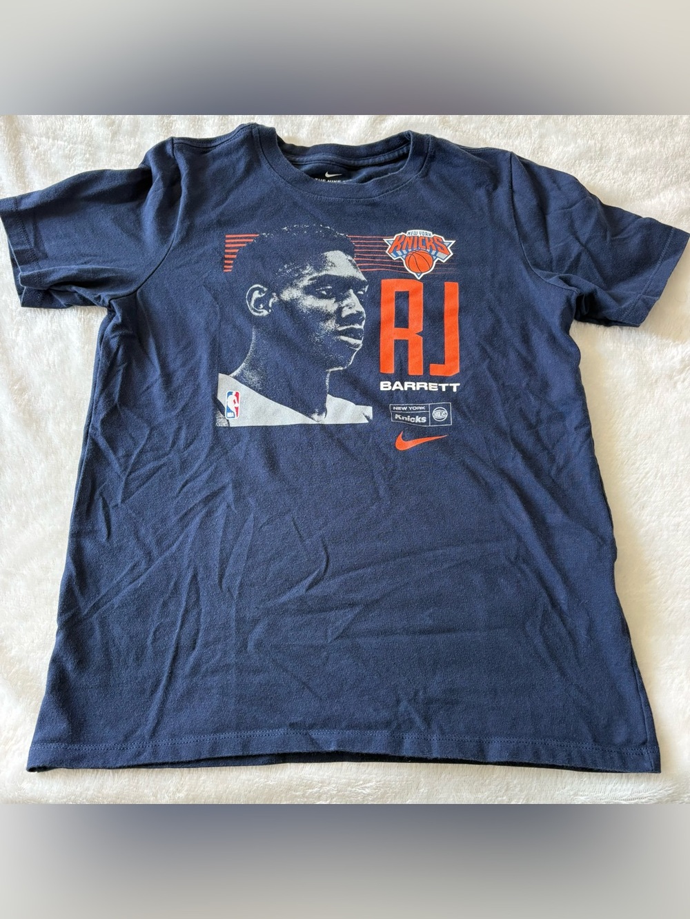 Nike RJ Barrett NY Knicks tee